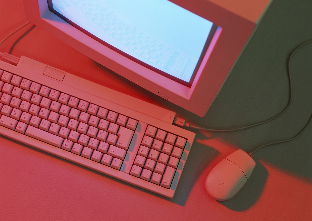 Free red computer image